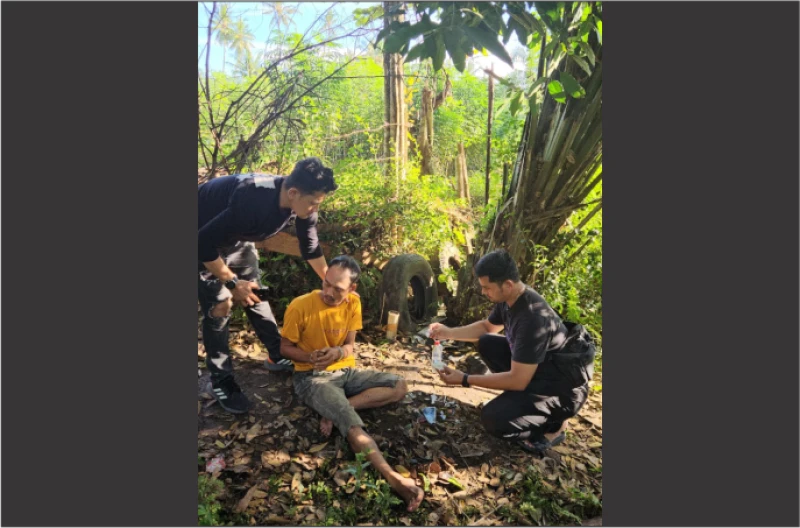 Sat Res Narkoba Polres Simalungun Tangkap Bandar Sabu di Kebun Sawit