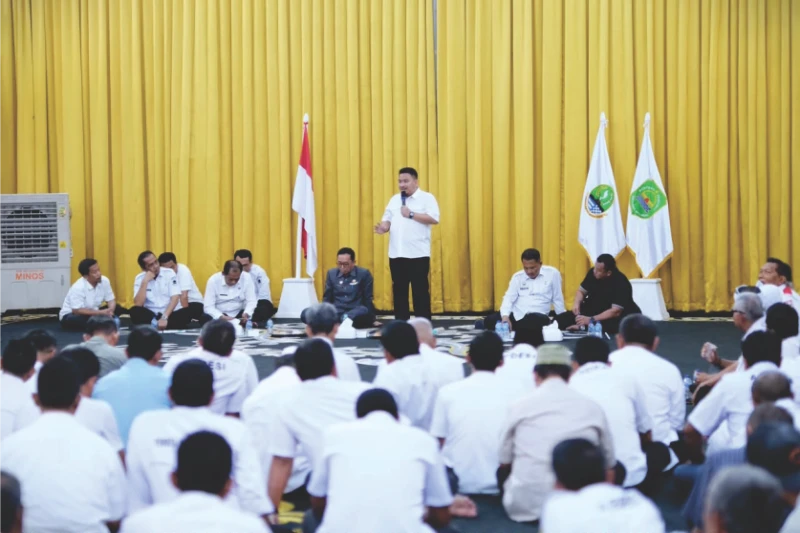 Audiensi Kepala Desa dan Camat se Subang Bersama Bupati Perkuat Sinergi Pemerintahan
