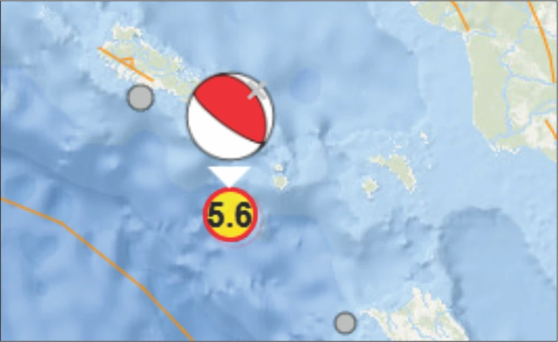 BMKG Pastikan Gempabumi M 5,6 di Wilayah Aceh Tidak Berpotensi Tsunami