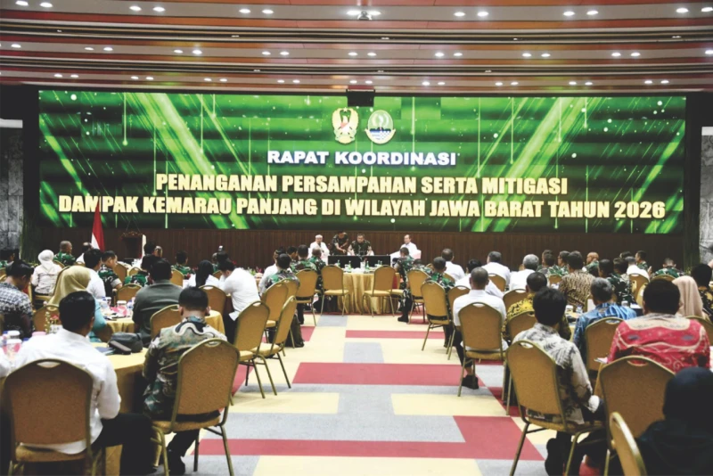 Bupati Subang Hadir di Rakor Strategis Penanganan Sampah dan Mitigasi Kemarau Panjang di Mabes AD