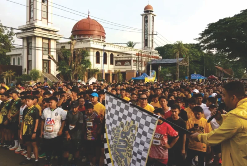Bupati Subang Lepas Ribuan Peserta 'Ngabret Run 2025'