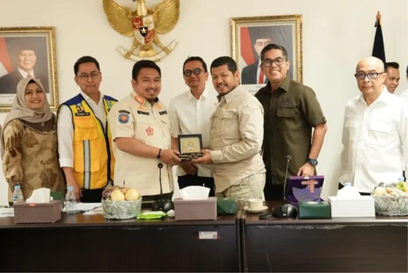 Bupati Subang Menerima Kunker Komisi V DPR di Pelabuhan Patimban