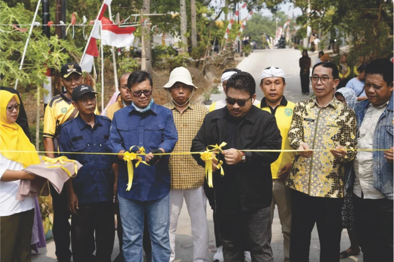 Bupati Subang Resmikan Ruas Jalan Sukasari- Cisampih