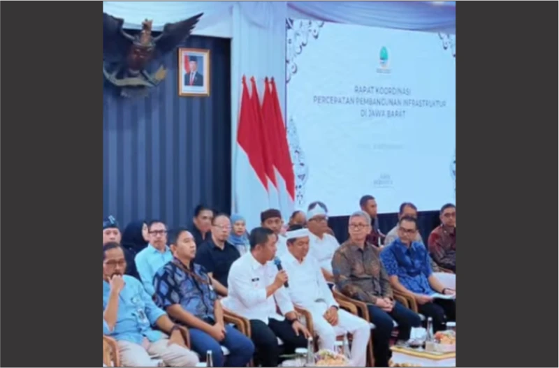Bupati Subang Turut Hadir di Rakor Percepatan Pembangunan Infrastruktur di Jawa Barat