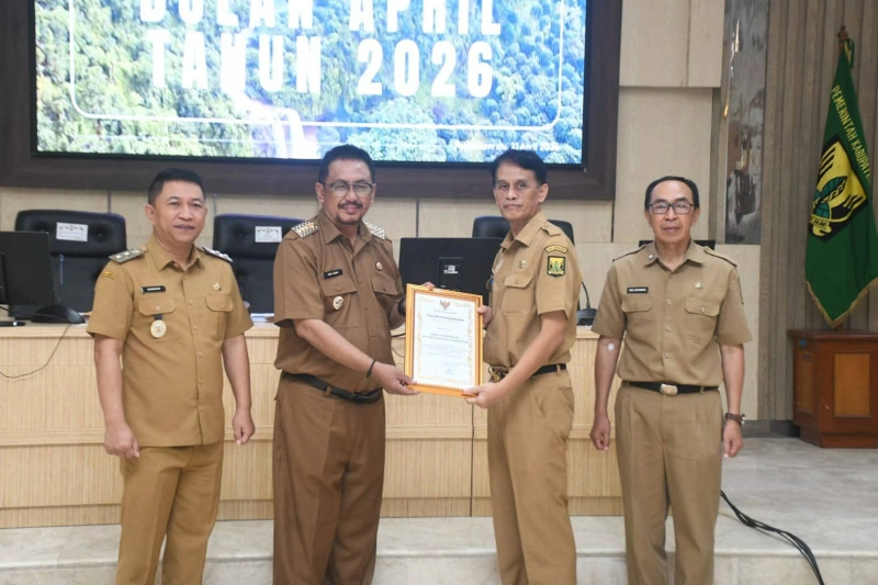 Dalam Rapat Dinas, Bupati Sukabumi ; WFH jangan disalah gunakan