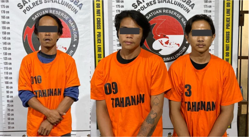 Dalam Sehari Sat Narkoba Polres Simalungun Gulung 3 Tersangka di 2 Lokasi Berbeda Dalam Sehari Sat Narkoba Polres Simalungun Gulung 3 Tersangka di 2 Lokasi Berbeda
