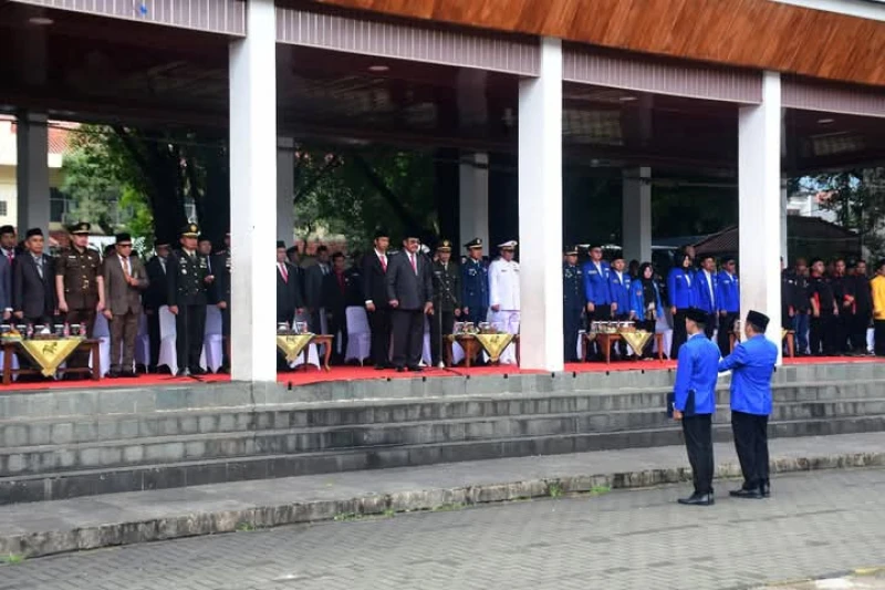 Di Upacara Hari Sumpah Pemuda, Bupati Sukabumi Sampaikan Amanat Presiden; pemuda tidak perlu takut bermimpi