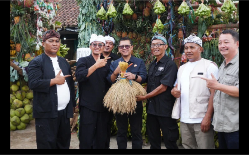 Diacara Ruat Bumi Desa Curugrendeng, Wakil Bupati Subang Singgung Pilkades