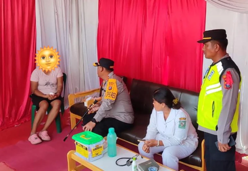 Dihadapan Kapolres Simalungun Magdalena Janji Akan Memulai Hidup Baru