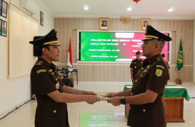Dua Jabatan Utama di Kejari Kab.Sukabumi Berpindah Tangan