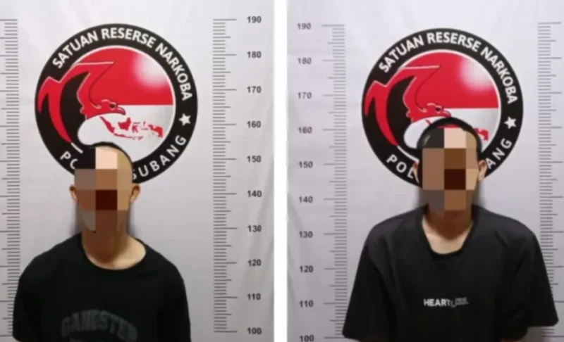 Dua Pengedar Sabu yang Ditangkap Polisi di Subang Warga Garut dan Bandung