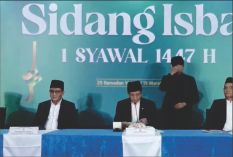 Hasil Sidang Isbat; Idulfitri Jatuh pada Sabtu 21 Maret 2026