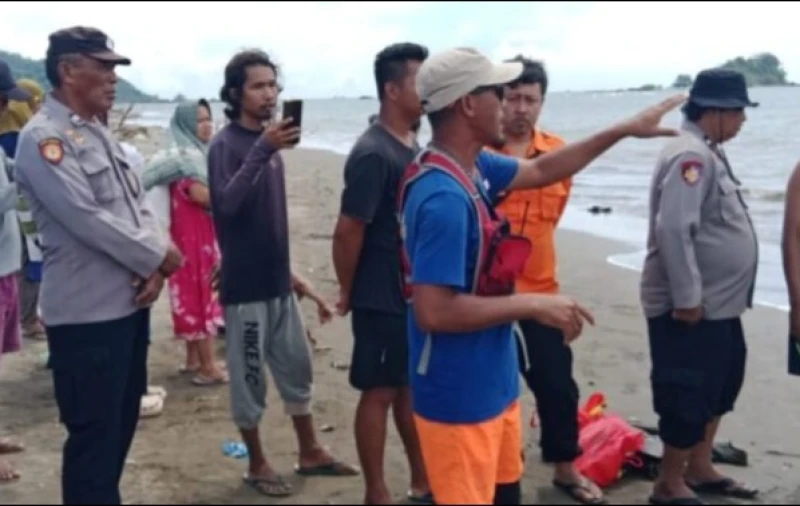 Hendak Nyebrang, Pemancing Tewas Tenggelam di Pantai Cikadal Sukabumi