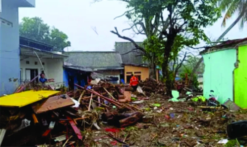 Ibu dan Anak Balita Hilang, Usai Rumah Kontrakannya Hancur Disapu Banjir Bandang