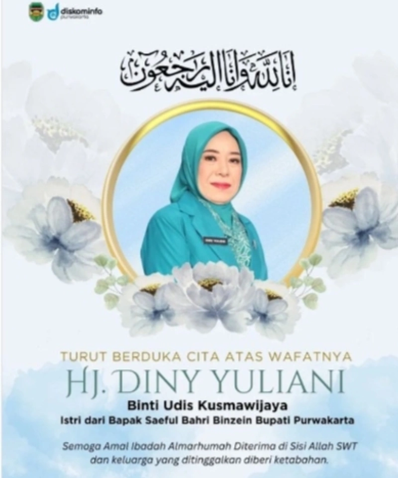Istri Bupati Purwakarta Tutup Usia Istri Bupati Purwakarta Tutup Usia