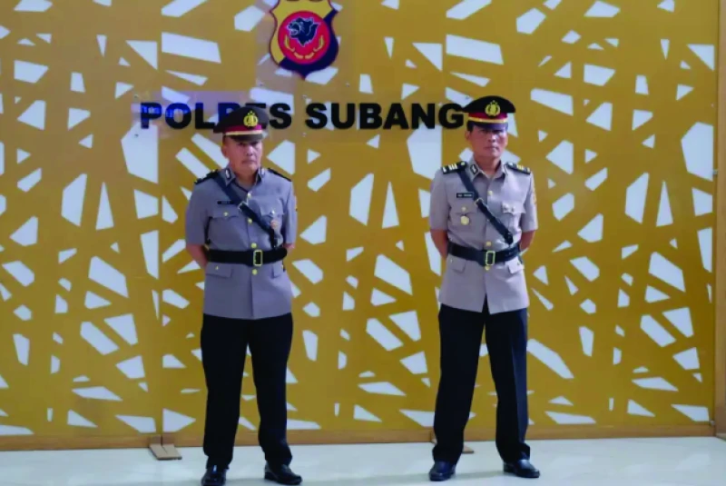 Jabatan Kasat Intelkam Polres Subang Diserahterimakan