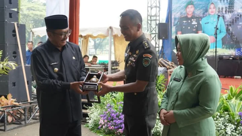 Jabatan Danyon 310/ Kidang Kencana Diserahterimakan Jabatan Danyon 310/ Kidang Kencana Diserahterimakan