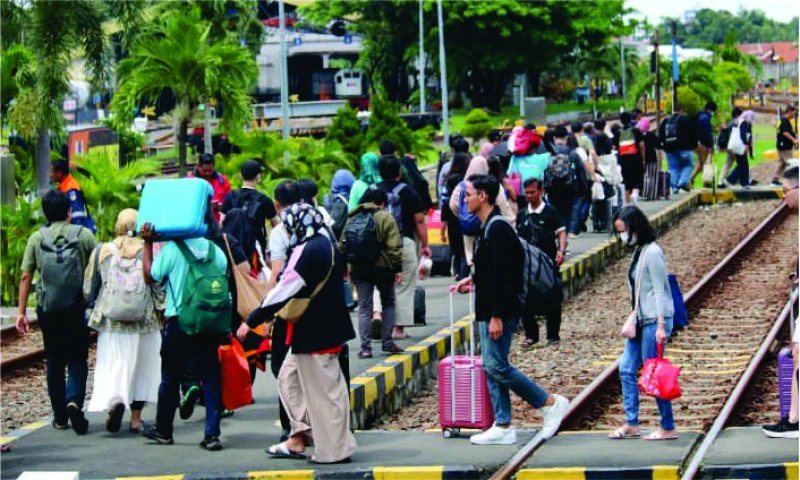 Jelang Puasa Ramadhan 1446 H KAI Daop 3 Mencatat 11.471 Penumpang KA, Pulang Kampung