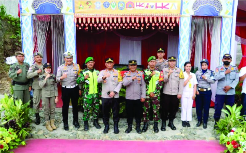 Kapolres Simalungun Cek Pospel Mudik Lebaran 2025. Pastikan Pengamanan Maksimal