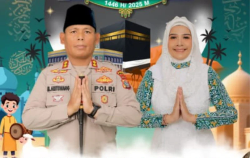 Kapolres Simalungun Sampaikan Ucapan Selamat Idul Adha 1446 H dan Ajak Masyarakat Wujudkan Polri Presisi Kapolres Simalungun Sampaikan Ucapan Selamat Idul Adha 1446 H dan Ajak Masyarakat Wujudkan Polri Presisi