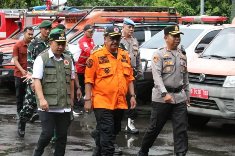 Kapolres Sukabumi Pimpin Apel Kesiapan Tanggap Darurat Bencana