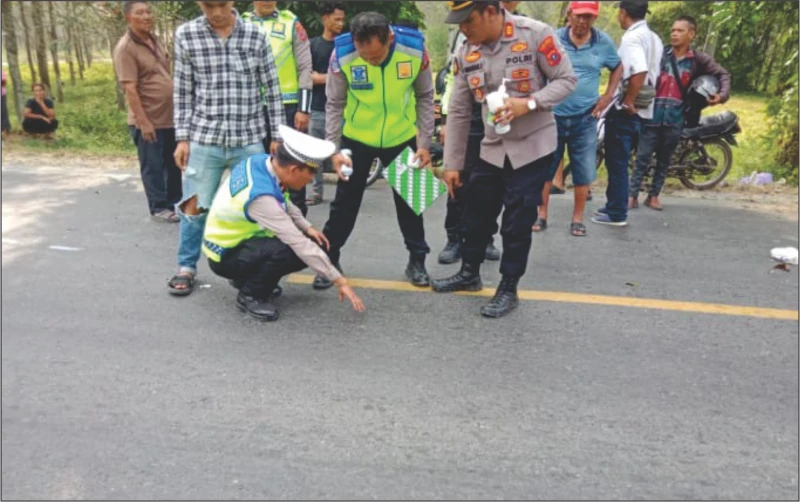 Kendarai GL Pro Lansia di Simalungun Tertabrak Mobil L300 Hingga Tewas