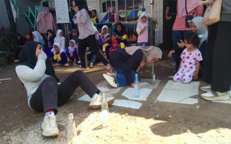 Keseruan di Majelis Ta'lim MDA Al-Ikhlas, Ratusan Warga Meriahkan Acara
