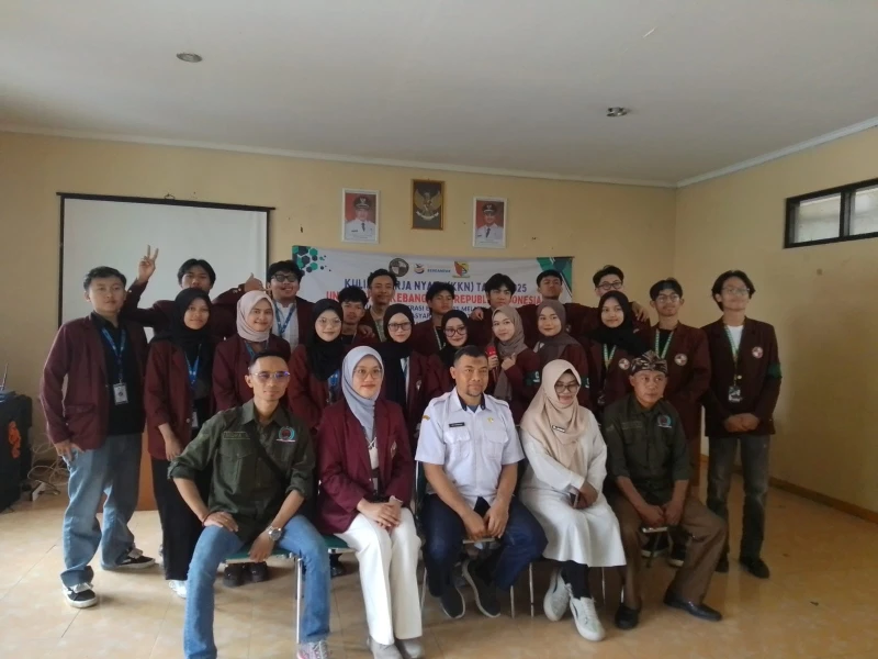 KKN Mahasiswa UKRI Bandung Berakhir, Mereka Pamit dari Kelurahan Wargamekar