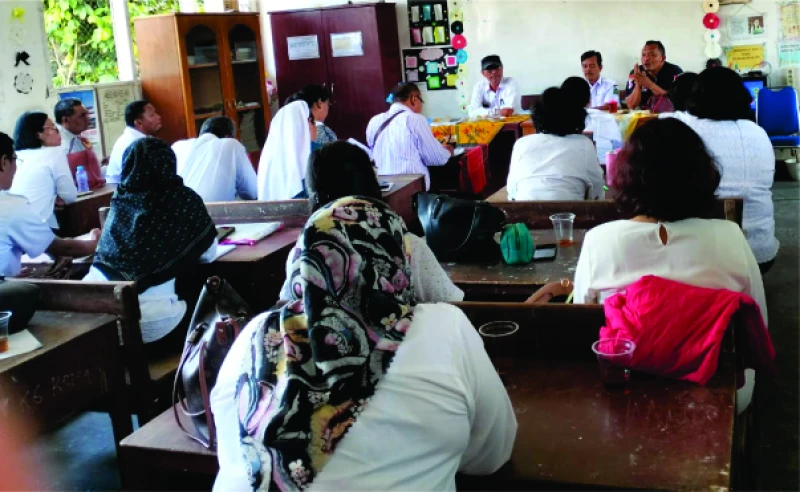 Korwil Pendidikan Tanahjawa, Simalungun Bantah Lakukan Pungli Korwil Pendidikan Tanahjawa, Simalungun Bantah Lakukan Pungli