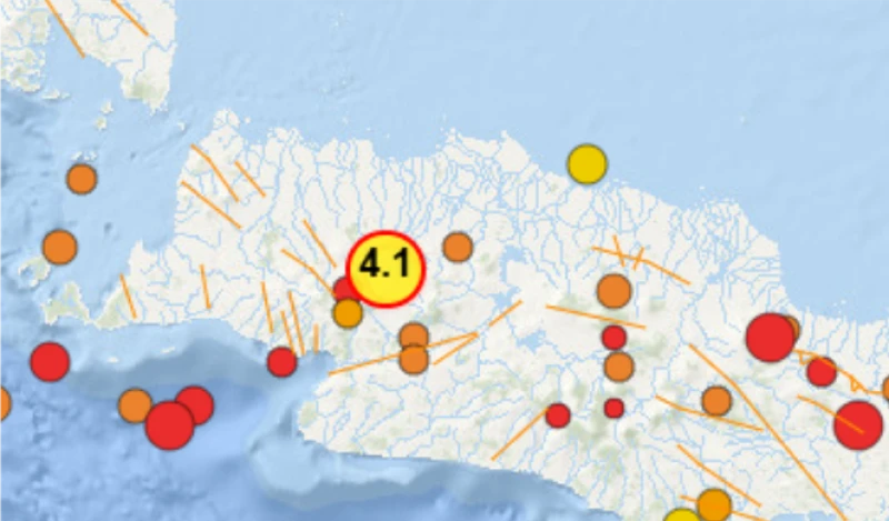 Kota Bogor Diguncang Gempa