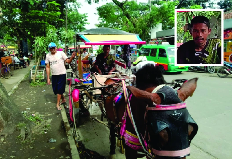 Kusir Delman di Kab.Bandung Pertanyakan Uang Konpensasi dari Gubernur Jabar