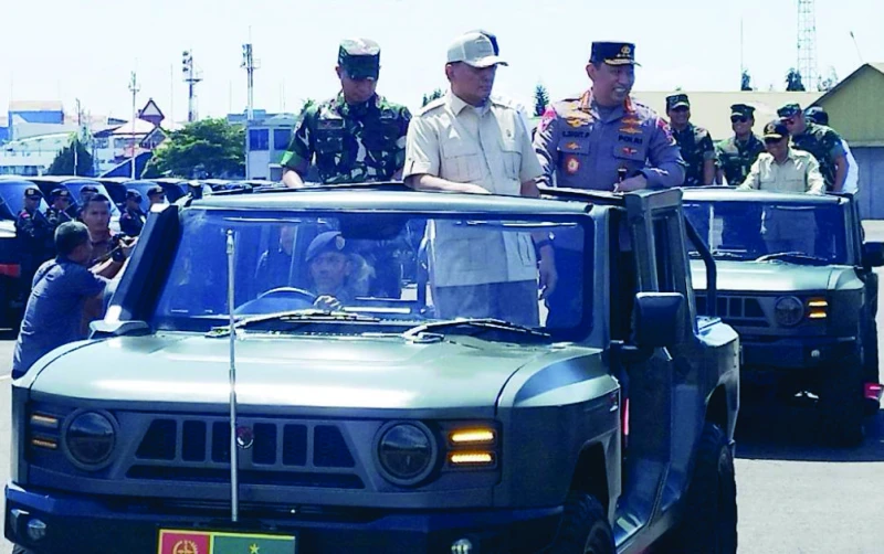 Menhan : Babinsa dan Bhabinkamtibmas Akan Menggunakan Maung MV3 Menhan : Babinsa dan Bhabinkamtibmas Akan Menggunakan Maung MV3