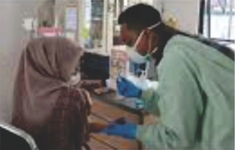 Mewakili Danramil/2408 Ciparay, Serka Yusup Apresiasi Digelarnya Lokakarya Bidang Kesehatan