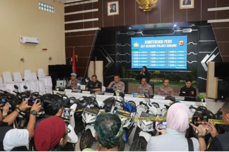 Narkotika dan Curanmor Tren Kasus di Subang Sepanjang Januari-Maret 2026, ini Datanya