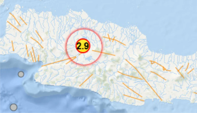 Pagi tadi Wilayah Purwakarta Diguncang Gempa