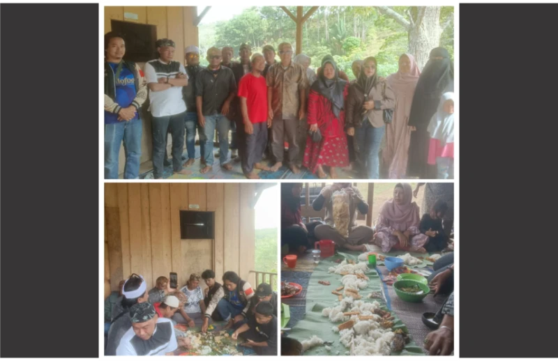Paguyuban Sunda Simalungun Akhiri Peringatan Maulid Nabi Dengan Ngaliwet
