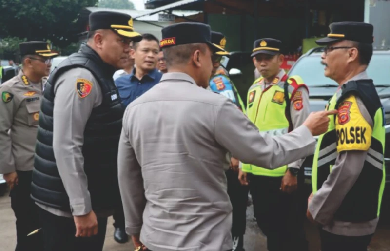 Pastikan Arus Balik Aman Lancar Kapolda Jabar Cek Rest Area KM 101 B Tol Cipali