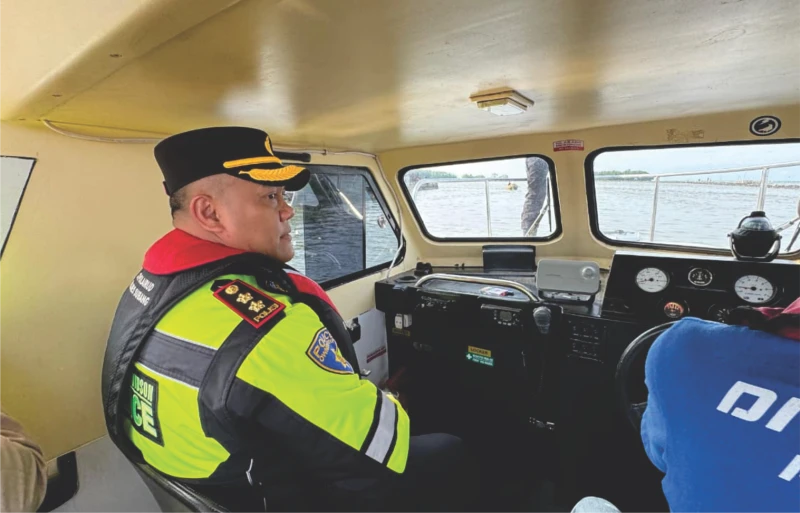 Pastikan Wisatawan Aman Nyaman, Kapolres Subang Pantau Lokasi Wisata