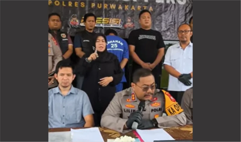 Pembunuh Eks Ketua LSM di Purwakarta Ditangkap di Cianjur