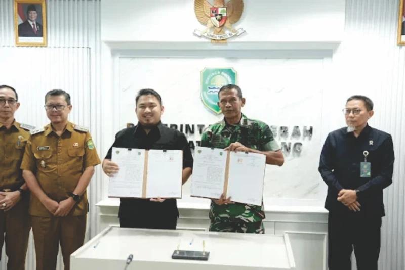 Pemkab Subang dan Instansi Vertikal Teken MoU Penggunaan Videotron