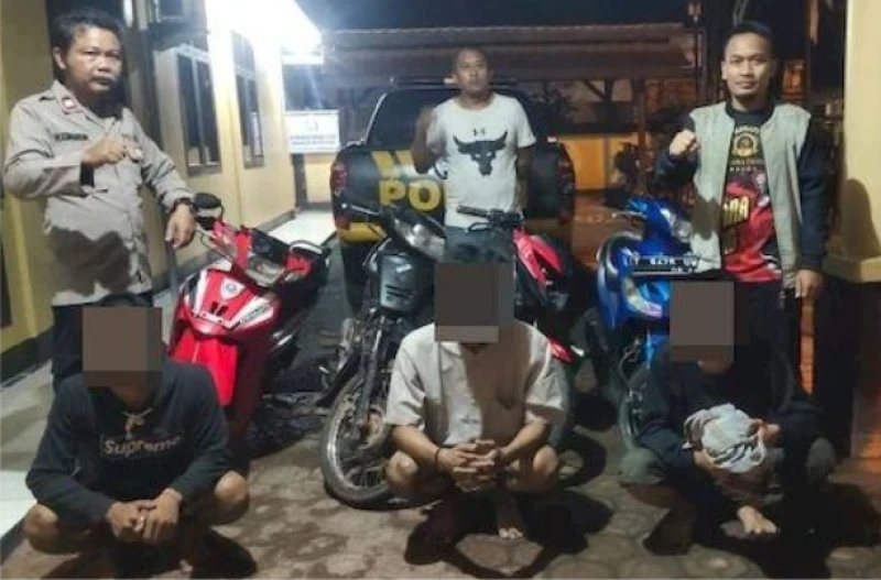 Perang Sarung Pecah Lagi di Subang, Polsek Binong Tangkap 3 Remaja