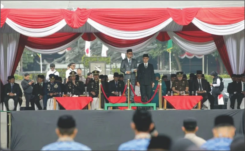 Peringati 3 Hari Besar Nasional, Bupati Bandung Tekankan Peningkatan SDM