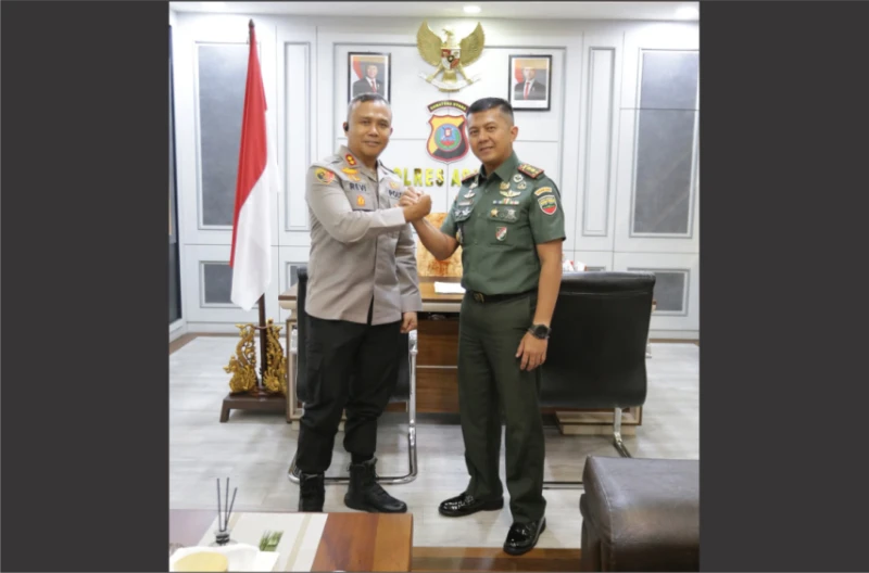 Pertemuan Dandim 0208 dan Kapolres Asahan Wujud Nyata Sinergi TNI-Polri Pertemuan Dandim 0208 dan Kapolres Asahan Wujud Nyata Sinergi TNI-Polri