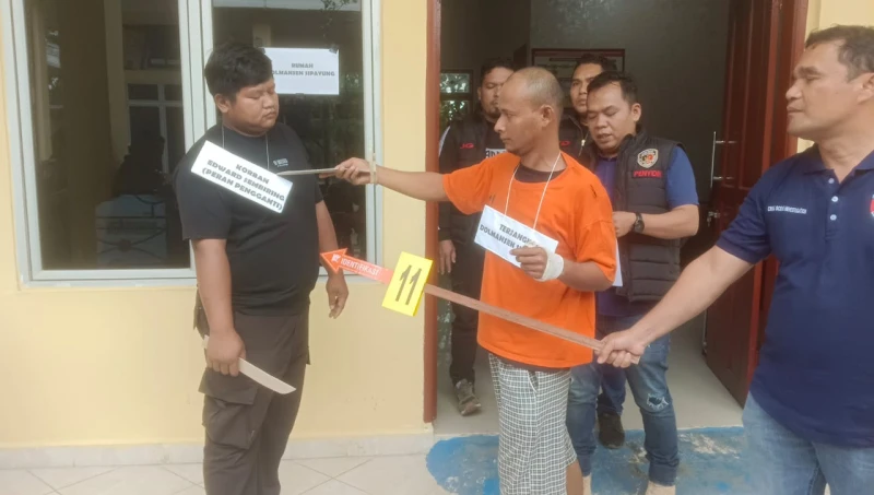 Polres Simalungun Gelar Rekontruksi Pembunuhan di Tempat Billiar Dolok Silau