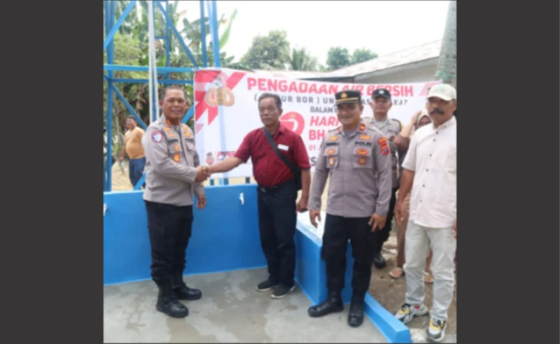 Polres Simalungun Persembahkan "Kado Terindah" Untuk Nagori Kahean