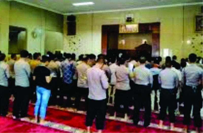 Polres Subang Gelar Salat Gaib Untuk Tiga Anggota Polri yang Gugur di Way Kanan