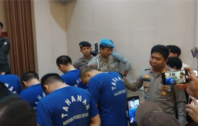Polres Sukabumi Berhasil Mengungkap 150 Kasus Narkotika di Januari - September 2025