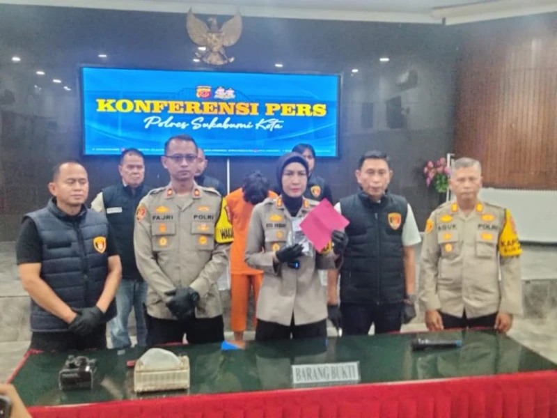 Polres Sukabumi Kota Ringkus Pelaku Begal HP