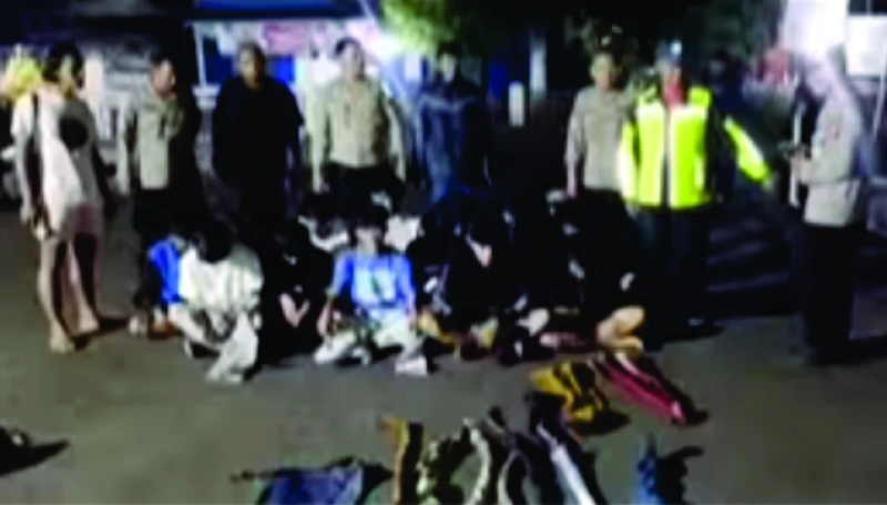 Polsek Subang Amankan Belasan Remaja yang Siap Perang Sarung Polsek Subang Amankan Belasan Remaja yang Siap Perang Sarung