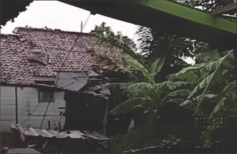 Puting Beliung Porak Porandakan Dua Wilayah di Kab.Subang